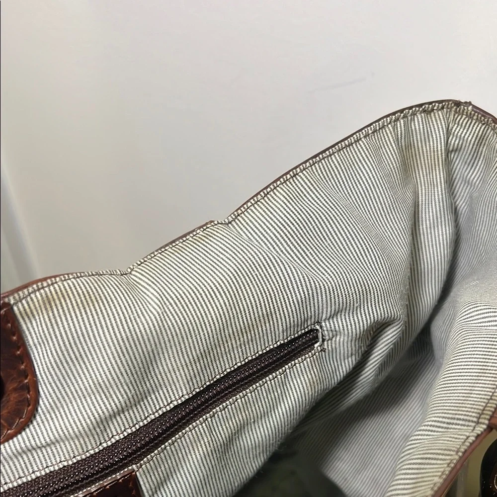 Entirely India Handmade Jessica Casual Brown Leather Tote - Picture 8 of 8